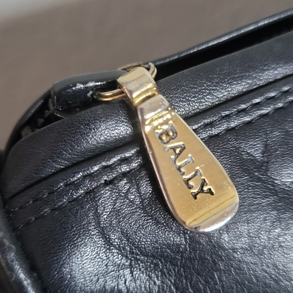 Bally  Vintage  leather  crossbody  bag - Picture 4 of 16